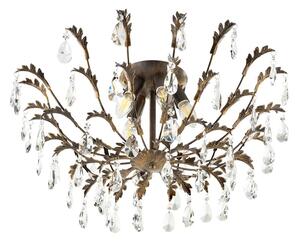 ONLI - Plafonieră TERESA 5xE14/6W/230V bronz