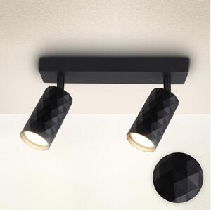Brilagi - Spot SELE DIAMANT 2xGU10/30W/230V negru