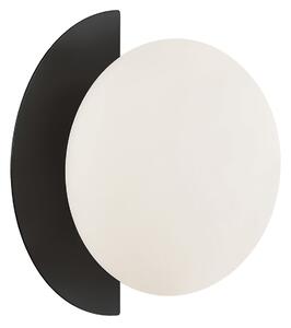 Viokef Aplică Darcy, negru, reglabil, Negru, Camera de zi / sufragerie, Metal, Modern