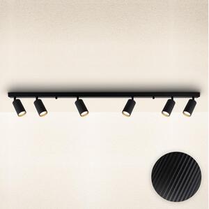 Brilagi - Plafonieră SELE MODERN cu 6 spoturi 6xGU10/30W/230V negru