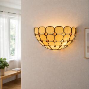 Brilagi - Aplica de perete Tiffany cu vitralii DORAN 1xE14/40W/230V