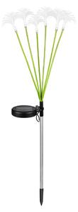 Lampă solară decorativă cu senzor 6xLED/1,2V 3000K 77 cm 600 mAh IP44