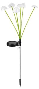 Lampă solară decorativă LED cu senzor 6xLED/1,2V 3000K 72 cm 600 mAh IP44