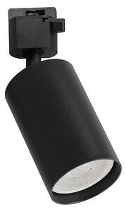 Spot pentru șină monofazată TIGER 1x GU10/10W/230V, negru