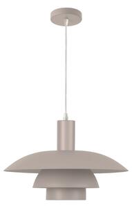 Lustră suspendată pe cablu FERRO 1xE27/15W/230V gri