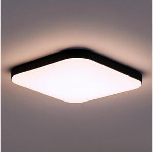 Plafonieră LED NEMO, 36 W, 230 V, 50 x 50 cm, neagră