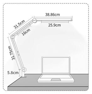 Brilagi-LED Lampă de masă tactilă reglabilă VARIO LED/12W/230V 3000-6500K albă