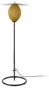 GUBI Lampa de exterior Gubi Satellite, IP65, negru/auriu muștar, Negru, Oțel inoxidabil, Design
