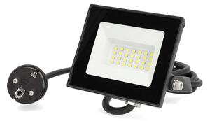 Nedis LLFL11BLK - Proiector LED, 20 W, 230 V, 4000 K, IP65
