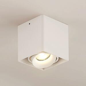 Arcchio Kubika downlight GU10, 1 bec, alb, reglabil, Alb, Hol, Metal, Modern
