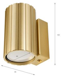 Brilagi - Aplica de perete CRISPINA 1xGU10/10W/230V 10 cm aurie