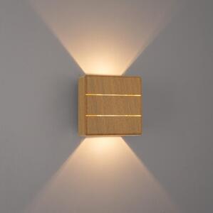 Immax 08522L - Aplica de perete LED pentru exterior LUXLINE LED/6W/230V 3000K IP54 stejar