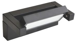 Viokef Aplică cu LED pentru exterior Gea, gri închis, Gri, Aluminiu
