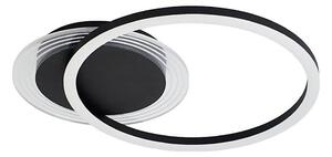 Searchlight 13650BK - Plafonieră LED dimmabilă CONTOUR LED/24W/230V 3000K