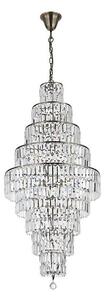 Searchlight 1500-13AB - Candelabru cu lanț EMPIRE, 13xE14/60W/230V