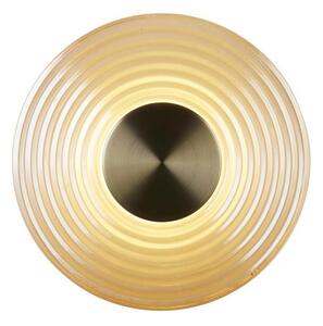 Searchlight 32210AM - Aplică de perete LED dimerizabilă CLEO LED/9,4W/230V, alamă