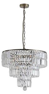 Searchlight 1375-5AB - Candelabru suspendat pe lanț EMPIRE 5xE14/60W/230V