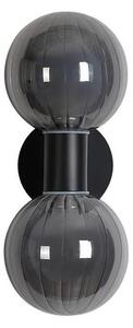 Searchlight 30507BK - Aplică de perete LUMINSPHERE 2xG9/7W/230V neagră