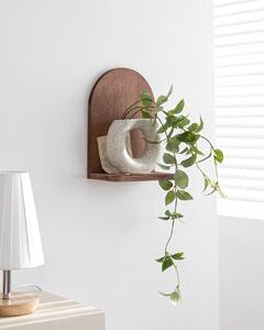 Set 2 Rafturi perete, Rustic Form, UnicUtil, 16 x 26 x 9 cm, Nuc