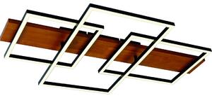 Brilagi - Plafonieră LED PLANK/35W/230V 4000K 55x90 cm lemn