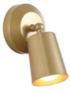 Searchlight 23340GO - Aplică de perete CONE LED, reglabilă, reîncărcabilă, 1,5W/5V, auriu