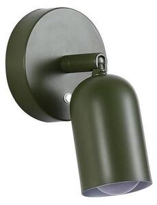 Searchlight 23350GR - aplică de perete LED CONE, reîncărcabilă și reglabilă, 1,5W/5V, verde