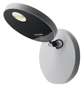 Lampă de perete Artemide, Demetra Spotlight, reglabil, Alb, Camera de zi, Metal, Design