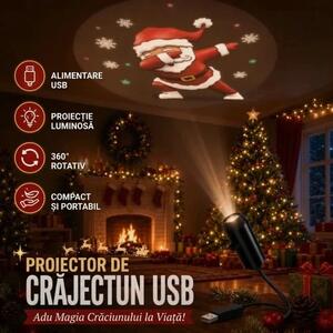 Jingleglow™ Proiector Hd De Crăciun Alimentat Prin Usb