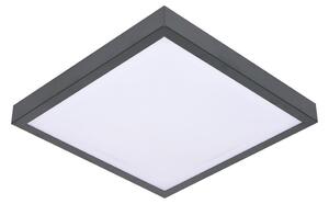 Plafonieră VITALI 2xE27/60W/230V 33x33 cm antracit