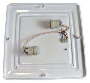 Plafonieră WILTON 2xE27/60W/230V 33x33 cm antracit