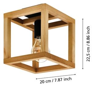 Plafonieră Eglo BLACKCROWN 32146, 1xE27/40W/230V