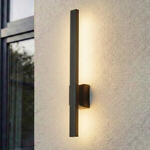 Lindby LED-Aparec de iluminat exterior Sakari, negru, aluminiu, înălțime 50 cm, Negru, Aluminiu, Modern