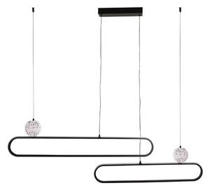 Lustră LED suspendată pe cablu FLORENTYNA LED/48W/230V 4000K negru/alb