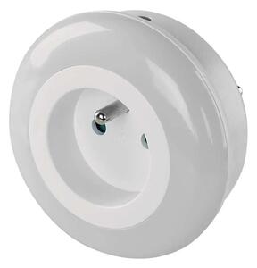 Lampă de veghe LED cu senzor și priză LED/0,3W/230V