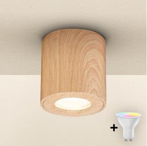 Brilagi - Aplică de baie LED RGBW dimmabilă MIA 1xGU10/4,8W/230V 84x80 mm IP44