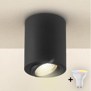 Brilagi - Spot LED RGBW dimerizabil MIA 1xGU10/4,8W/230V 100x80 mm negru
