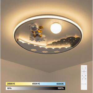 Brilagi - Plafonieră LED reglabilă pentru copii ASTRO LED/68W/230V 3000-6000K +telecomandă