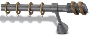 Galerie metalica industrial-bronz antique, model P86-8630