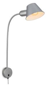 Briloner 2089-014 - Lampă de perete flexibilă BRELLO 1xE27/10W/230V, crom mat