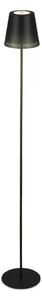 Briloner 1438015 - Lampă de podea LED dimabilă KIKI, 4,3 W/5 V, IP44, 2600 mAh, negru