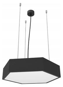Lustră LED suspendată pe cablu, 20W/230V, neagră