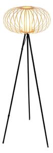 Briloner 1759011 - Lampă de podea 1xE27/10W/230V bambus/negru
