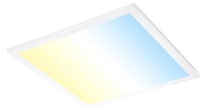 Brilo - Plafonieră LED reglabilă LED/21W/230V 38x38 cm albă