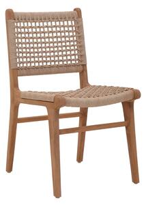 Scaun de gradina Rover Boho Pako World Natural 50x60x86 cm