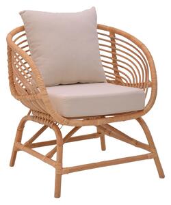 Fotoliu de gradina Caxen Boho Pako World Natural 72x63x75 cm