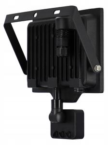 Proiector LED exterior cu senzor de mișcare, 50 W, 230 V, 4500 K, IP65, negru