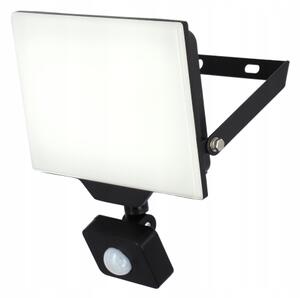 Proiector LED exterior cu senzor de mișcare, 50 W, 230 V, 4500 K, IP65, negru