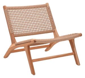 Fotoliu de gradina Beatrice Boho Pako World Natural 65x78x68 cm