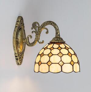 Brilagi - Aplică de perete Tiffany DORAN din vitralii, 1xE27/40W/230V