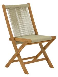 Fotoliu sezlong de gradina Seeal Boho Pako World Natural 51.5x58x88 cm